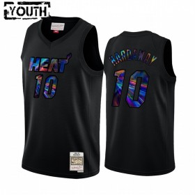 Miami Heat Tim Hardaway 10 Iridescent HWC Collection Pelipaidat Swingman - Lasten